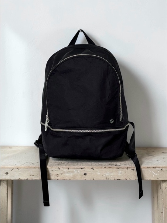 lululemon athletica Handbags - Lululemon Black 20L City Adventurer Nylon Backpack